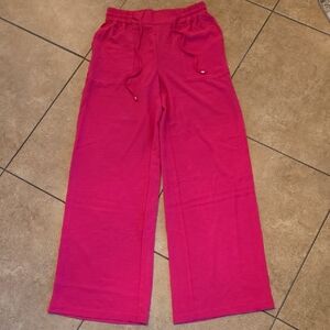 Rachel Zoe Womens  Fuchsia Wide Leg Pants XS